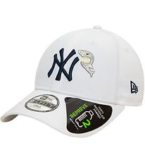 New Era Kappe - 9Forty - Apple - New York Yankees - Weiß/Schwarz