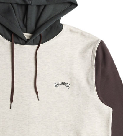 Billabong Hoodie - Arch Block - White/Green