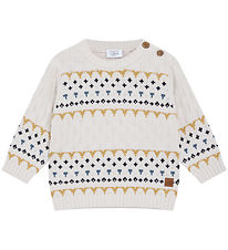 Hust and Claire Bluse - Strick - Pilou - Hafermilch