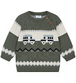 Hust and Claire Blouse - Knitted - Pallet - Pineneedle w. Cars