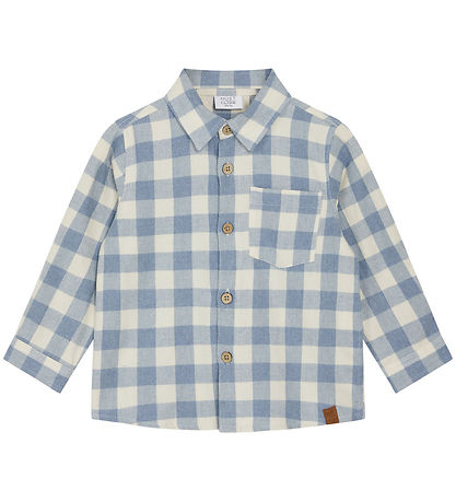 Hust and Claire Shirt - Rollo - Ocean Melange