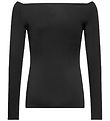 Rosemunde Bluse - Off Shoulder - Viscose - Black