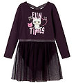 Name It Gymsuit - NmfJustine - Plum Perfect w. Cats