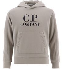 C.P. Company Hættetrøje - Vintage Khaki m. Solbriller