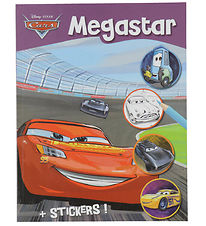 Megastar Kleurboek m. Stickers - 128 pagina's - Disney Cars