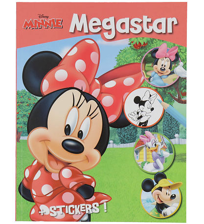 Mégastar Livre de Coloriage av. Autocollants - 128 pages - Disne