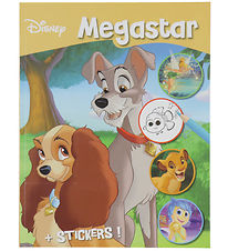 Megastar Kleurboek m. Stickers - 128 pagina's - Disney