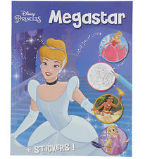 Megastar Kleurboek m. Stickers - 128 pagina's - Disney Princess