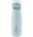Nuk Vatnsflaska M. sogrör - Mini-Me Flip - 500 ml - Stál - Globe