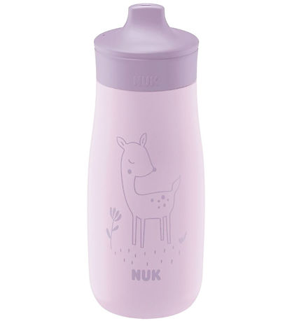 Nuk Water Bottle w. Spout Lid - Mini-Me Sip - 300 mL - Steel - D