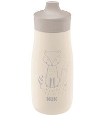 Nuk Water Bottle w. Spout Lid - Mini-Me Sip - 300 mL - Steel - F