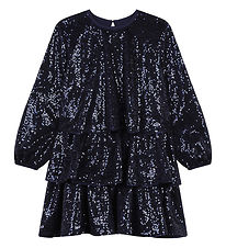 Billieblush Kjóll - Royal Blue/Pallíettur