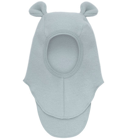 Huttelihut Balaclava - Wool fleece - Single Layer - Quarry w. Ea