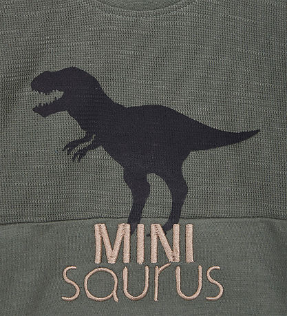Hust and Claire Blouse - Anton - Pine Needle w. Dinosaurs