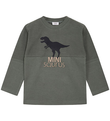 Hust and Claire Blouse - Anton - Pine Needle w. Dinosaurs