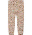 Hust and Claire Leggings - Waffle Fabric - Lamia - Oat Milk w. F