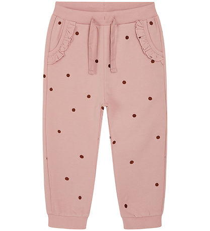 Hust and Claire Joggingbuxur - Thilde - Dusty Rose M. Doppur