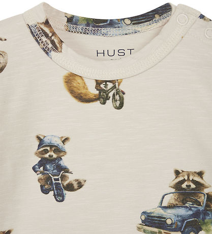 Hust and Claire Bodysuit L/æ - Billy - Oat Milk