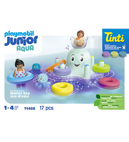 Playmobil Junior Aqua - Tinti - Colorful K... - 71438 - 17 Parts