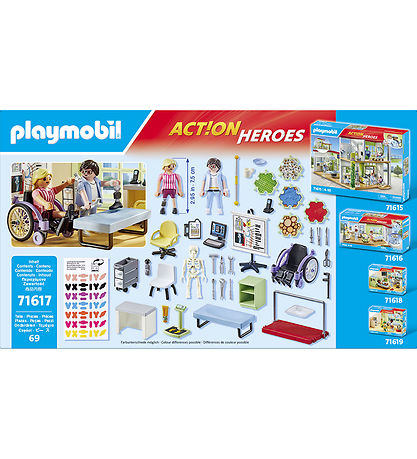 Playmobil Action Heroes - Orthopedist - 71617 - 69 Parts