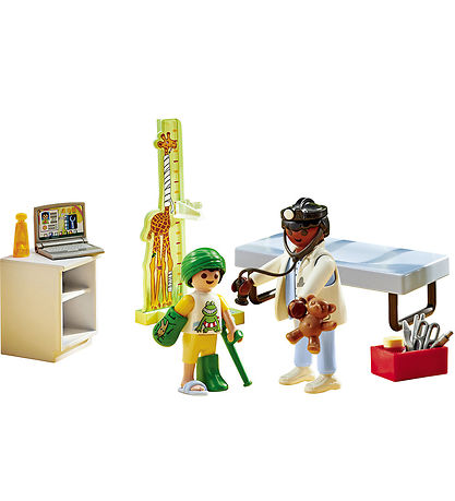 Playmobil Action Heroes - Pediatrician w. Soft Toy - 71619 - 28 