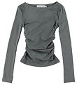 Hound Bluse - Falten Top - Grey