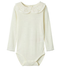 Name It Body L/æ - Wolle - NmfWang - Snow White m. Lochmuster