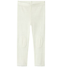 Name It Leggings - Wolle - Noos - NmfWang - Snow White m. Lochmu