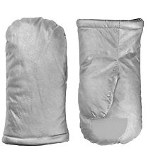Elodie Details Pram Gloves - Silver Sheen