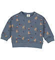 Müsli Peysa - Deer - Stormur Blue/Skuggi/Bark