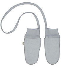 Müsli Fäustlinge - Wollig - Fleece - Jasmin Blue