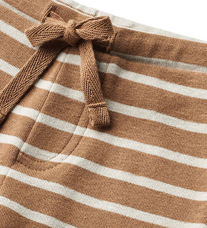 Wheat Trousers - Manfred - Caramel Stripe