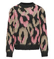 Kids Only Blússa - Prjónað - KogWild - Pirate Black/Salmon Rose 