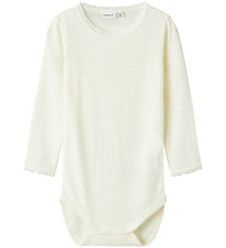 Name It Body L/æ - Wolle - Noos - NmfWang - Snow White m. Lochmu