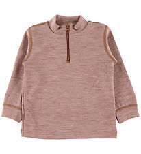 Joha Bluse - Wolle - Rust