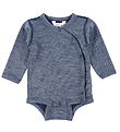 Joha Yo Bodysuit L/æ - Wool - Blue