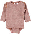 Joha Bodysuit L/æ - Wool - Rust