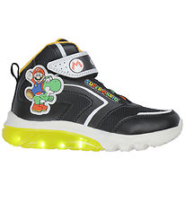 Geox Boots w. Light - J Ciberdron - Super Mario - Black/Yellow