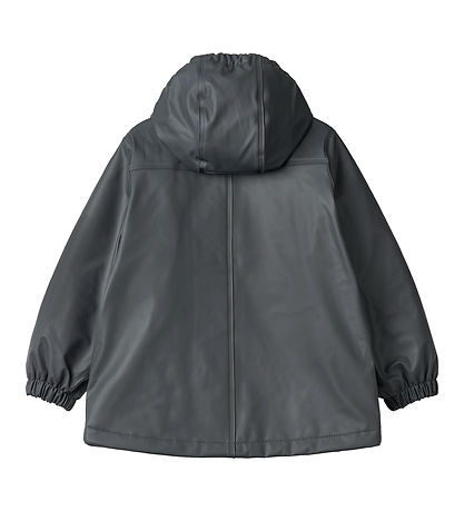 Wheat Rain Jacket w. Termo - PU - Aju - Dark Ink