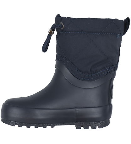 Wheat Thermo Boots - Drizzle - Navy