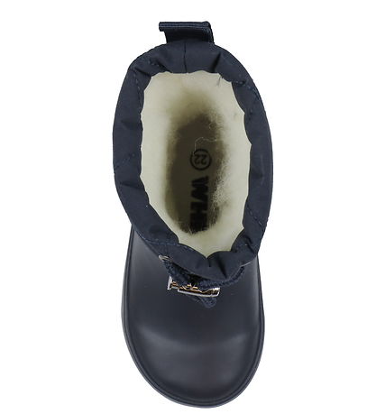Wheat Thermo Boots - Drizzle - Navy