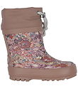 Wheat Thermo Boots - Print - Flowers In Plenty