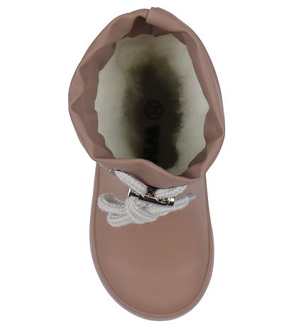 Wheat Thermo Boots - Solid - Old Rose Unicorn