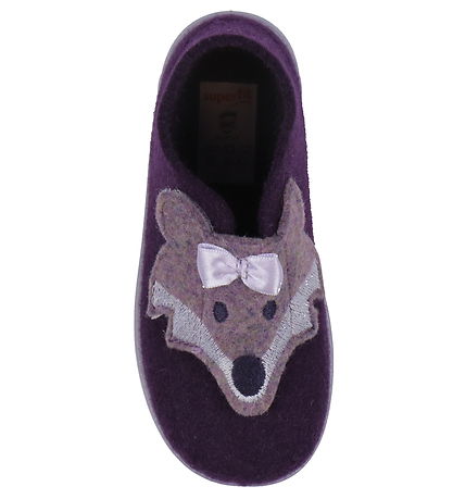 Superfit Slippers - Wool - Happy Octi - Purple