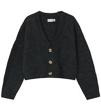 Name It Cardigan - Strick - Noos - NkfHolly - Dark Grey Melange