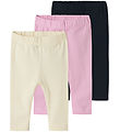 Name It Leggings - 3er-Pack - NbfVuvivian - Summer Sand