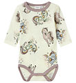 Name It Bodysuit L/æ - Wool - NbfWillitus - Snow White w. Unicor