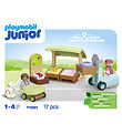 Playmobil Junior - Bio-Marktstand und... - 71691 - 17 Teile