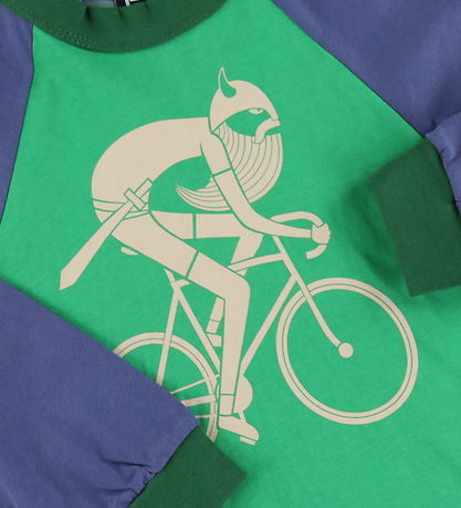 Danefæ Blouse - Danebasic Raglan - Multi 2 Biking Viking
