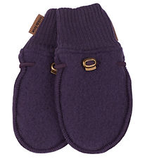 Mikk-Line Mittens - Wool - Nightshade